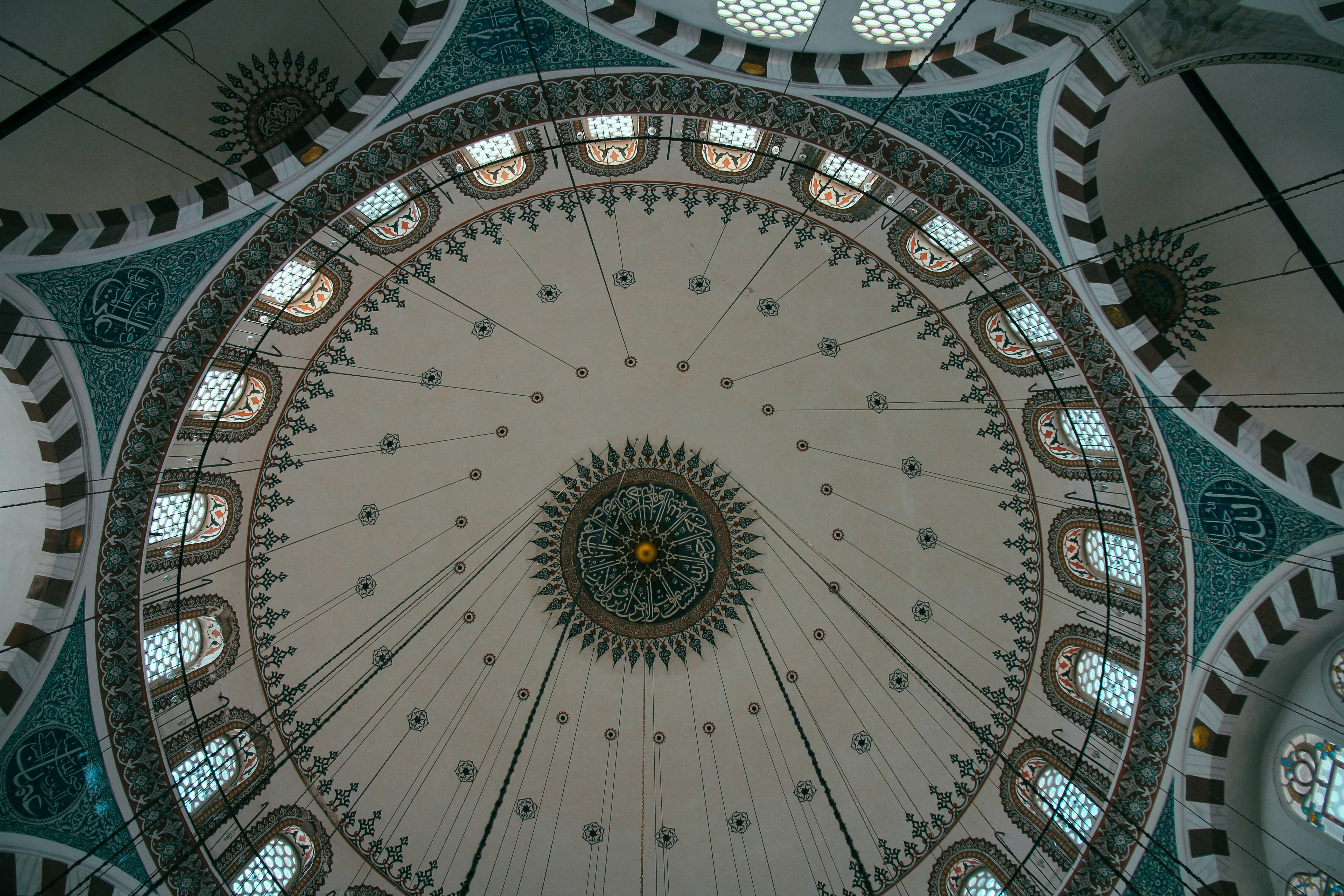 gray and white ceiling